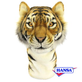 HANSA ハンサ ぬいぐるみ8108 ドライバー用ヘッドカバー トラ TIGER ゴルフクラブヘッドカバー