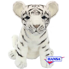 HANSA ハンサ ぬいぐるみ8109 フェアウェイウッド用ヘッドカバー ホワイトタイガーの仔 WHITE TIGER ゴルフクラブヘッドカバー