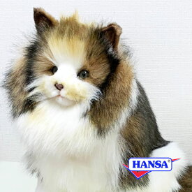 HANSA ハンサ ぬいぐるみ8154 ノルウェージャンフォレストキャット 猫 ネコ リアル 動物