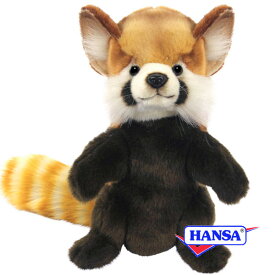 HANSA ハンサ ぬいぐるみ8181 フェアウェイウッド用ヘッドカバー レッサーパンダ LESSER PANDA ゴルフクラブヘッドカバー