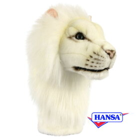 HANSA ハンサ ぬいぐるみ8269 ドライバー用ヘッドカバー ホワイトライオン WHITE LION ゴルフクラブヘッドカバー