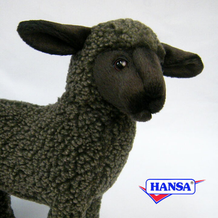 楽天市場】HANSA ハンサ ぬいぐるみ3454 クロヒツジ 黒ヒツジ 羊 