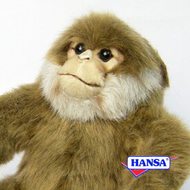 HANSA ハンサ ぬいぐるみ6319 バーバリーマカク 猿 サル リアル 動物