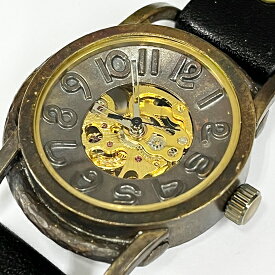 vie ヴィー 手巻き式腕時計 スケルトン mechanicalWB011 機械式時計