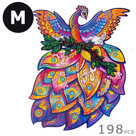UNIDRAGON ユニドラゴン 木製パズル妖精の鳥 M 25×32cm 198ピースフェアリーバード