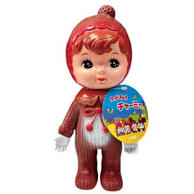 チャーミーちゃん ポンポン帽子 クッピーラムネ コラボ ブラウン リス WD.KUP1 児玉産業 ソフビ人形 昭和レトロ
