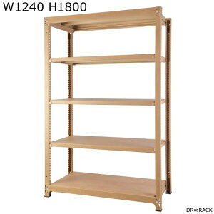�y���{���z DR��RACK W1240 H1800 ��{SET �i�`������ �i�`������ �f�B�[�A�[�����b�N ���b�N �X�`�[�����b�N ���� ���I �V�F���r���O �V�F���t RA-1218-NT-NT [HK] �y���������z