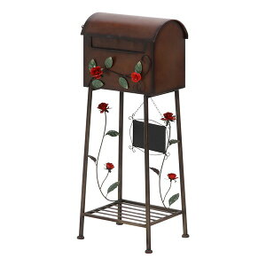 ���[�Y ���[���{�b�N�X ���^ �u���E�� W405×D330×H1020 ���� �|�X�g ������� ���������� �K�[�f�� �����K�[�f�� �A�E�g�h�AEXPO �s��f�� �G�N�X�e���A�Ƌ� �y�@�l�l����z