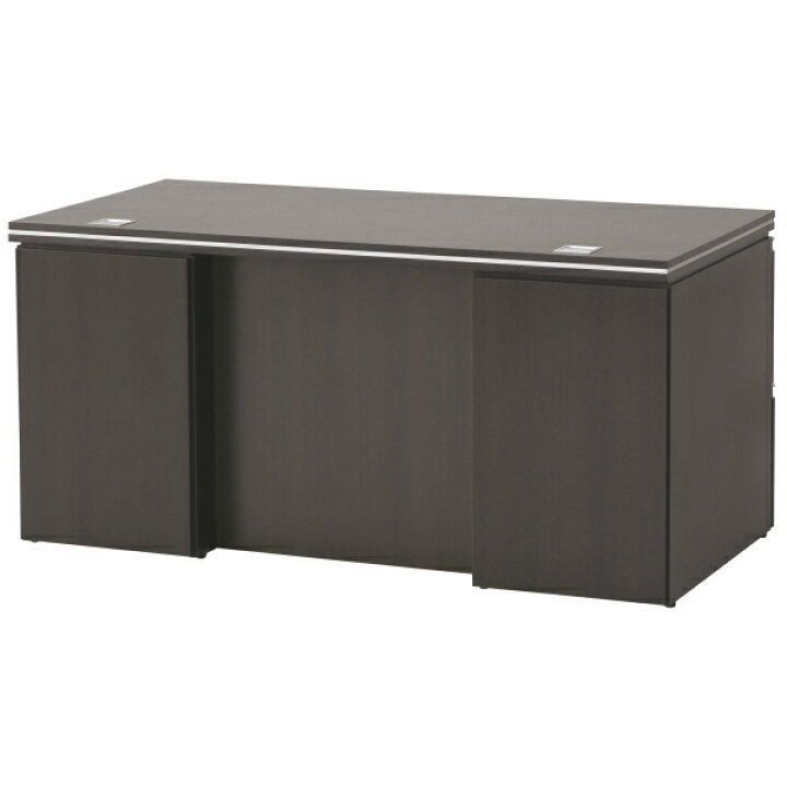 楽天市場 アウトレット 送料無料 マネージメントデスク 1500mm エグゼクティブデスク 人気 ダークブラウン色 幅1500 奥行750 高716 役員デスク 役員机 高級机 役員家具 ウッドデスク 木製 両袖机 プレジデントデスク 役員室 150 1500 オフィス家具 Gd 569 Smtb