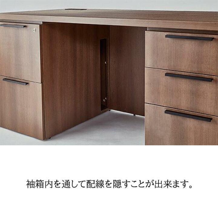 両袖デスク（木調）￥15,000