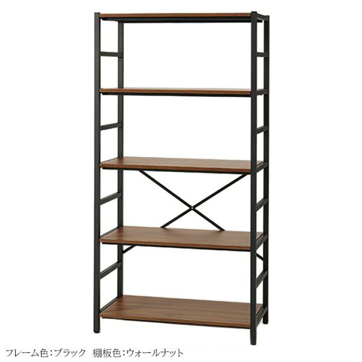 楽天市場】【法人様限定】 スチールラック 5段 基本セット 木棚 