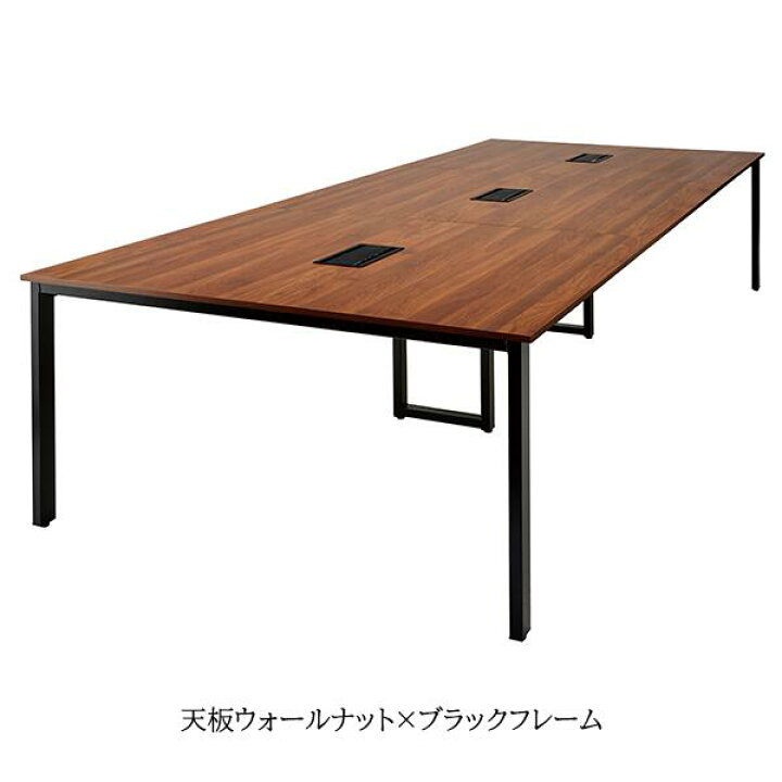 楽天市場】フリーアドレス W3600×D1400×H720 4本脚 コードホール付き 