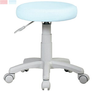 ワークスツール 合成皮革 丸椅子 シンプル コンパクト チェア 事務椅子 スツール 丸チェア 事務椅子 ワークチェア 丸いす 丸イス 回転椅子 W375×D375×H420〜520 UTILITY HP-330LG 【法人様限定】