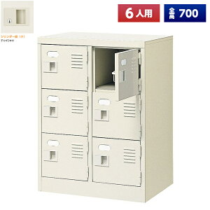 【日本製】 シューズボックス 6人用 2列3段 鍵付 扉付 スチール製 靴箱 収納 玄関 更衣室 会社 学校 施設 塾 美容室 病院 ロッカー 下駄箱 シューズロッカー シューズケース シューズラック 棚