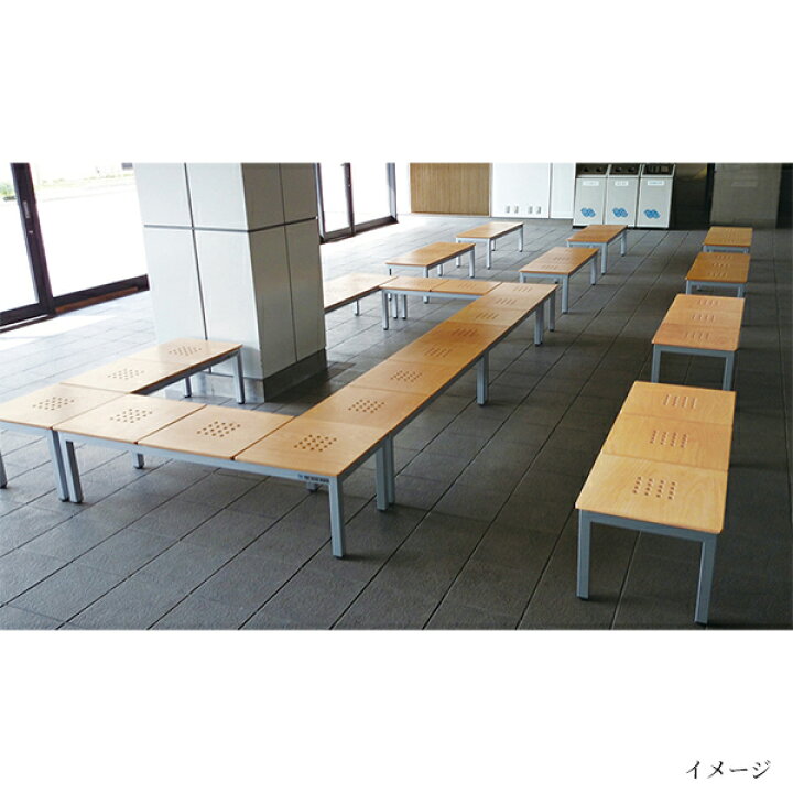 楽天市場】ロビーベンチ 1人用 ロビーチェア W480 D480 H400 一人掛け 