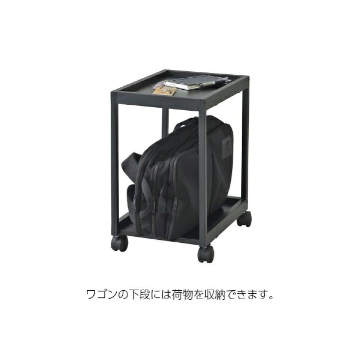 楽天市場】リスム フリーアドレス用ワゴン 2段 ホワイト RFFWG-2WH 