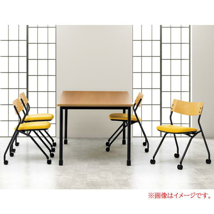 楽天市場】【同色2脚セット】 平行スタッキングチェア ミーティング 