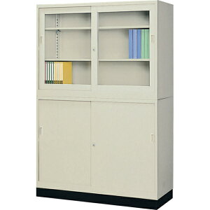 【日本製】【送料無料】セット書庫 W1210×D515×H1850(mm) 棚板2枚付き キャビネット オフィス収納 書類収納 ファイル収納 車上渡し G-435SG-435SS-435B オフィス家具 事務 会社 学校 法人