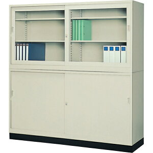 【日本製】【送料無料】セット書庫 W1760×D515×H1850(mm) 棚板2枚付き キャビネット オフィス収納 書類収納 ファイル収納 車上渡し G-635SG-635SS-635B オフィス家具 事務 会社 学校 法人