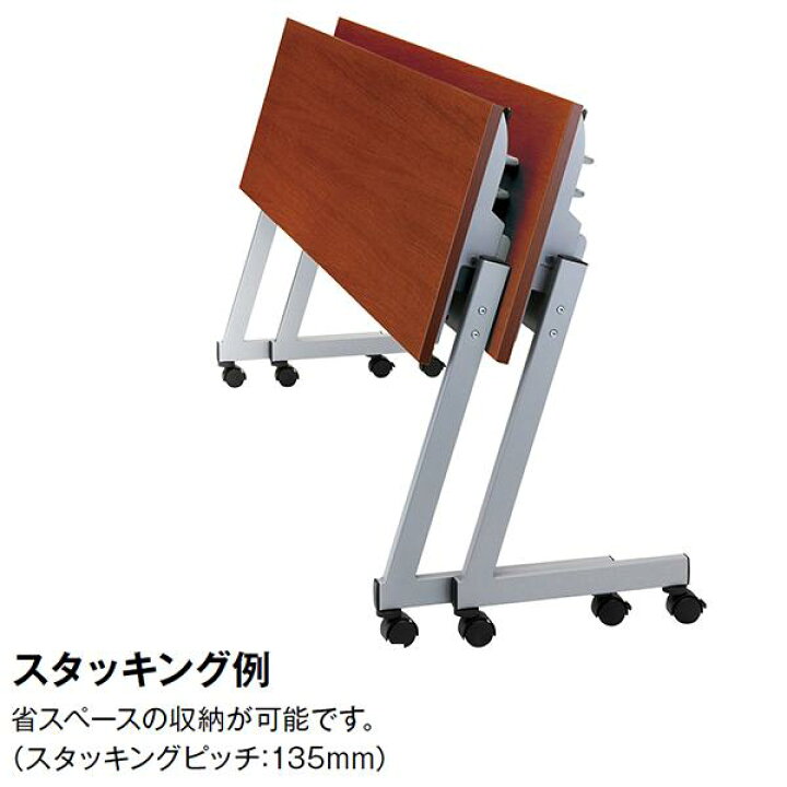 楽天市場】ミーティングテーブル 幅1800×奥行600×高さ720mm パネル付 