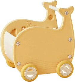 クジラワゴン おもちゃ収納箱 ボックス 手押し車 赤ちゃん キッズワゴン ベビーウォーカー ワゴントイ つかまり立ち 知育玩具 歩行練習おしゃれ かわいい ごっこ遊び 屋内専用 インテリア 大容量 片付け イエロー グリーン ホワイト プレゼント