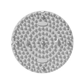 足マッサージパッド 指圧板 運動マッサージ 指径55cm 円形指圧盤 リフレクソロジー 人間工学 足のリラックス 足弓圧力パッド 指压板 指圧ボード 指压板 足底按摩垫 指圧マット 指圧 指マッサージ 足裏マット グレー パープル ピンク ブルー レッド