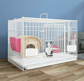 【6点セット】ペットゲージ うさぎケージ チンチラ ケージ モルモットケージ 小動物 ハムスターケージ 大きい 折りたたみ式 屋根付き 給水器付き 脱走防止 持ち運び便利 ウサギゲージ フェレットケージ デグーケージ 頑丈 休憩所 小屋 ペット用品 プレゼント ギフト 送料無料