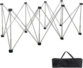 ワークベンチ ステンレス鋼 拡張可能 軽量 組立不要 ワンタッチ 伸縮 折りたたみスタンド 作業台 ワークテーブル DIY スパイダーレッグ デスクブラケット キャリーバッグ付き 頑丈 キャンプテーブル 収納簡単 簡単持ち運び 使いやすい DIY 屋外