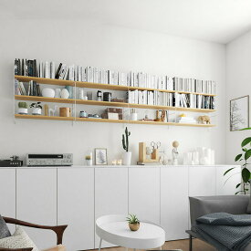 ウォールシェルフ 壁掛け棚 穴を開けない 飾り棚 3段 取り付け簡単 壁を傷つけない ウォールラック 収納 DIY 棚 おしゃれ 北欧 本棚 洗濯機 賃貸 石膏ボード 壁棚 オーク ブラック ホワイト 40*20*75/60*20*75/80*20*75 プレゼント 送料無料