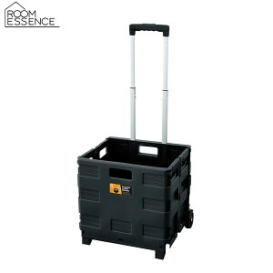 フォールディングキャリーワゴン キャスター付き ワゴン 小物収納 収納家具 収納 折りたたみワゴン 持ち手付き ロック付き アウトドア キャンプ アーミー ミリタリー LFS-35【東谷】【ROOMESSEN