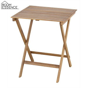 バイロン 折りたたみテーブル W60 D60 フォールディングテーブル アカシア材 天然木 テーブル 折り畳みテーブル ウッドテーブル ガーデンテーブル ガーデンファニチャー 屋外 野外 店舗 ベラ