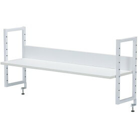 卓上ラック　幅1200mm　ホワイト/ナチュラル/ダークブラウン　机上ラック　デスクラック　PCラック　本棚　ラック　机上棚　卓上棚　上置き棚　高さ調節　机上用　卓上用　オフィス家具 【smtb-tk】 【RCP】