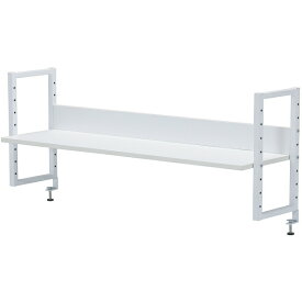 卓上ラック　幅1400mm　ホワイト/ナチュラル/ダークブラウン　机上ラック　デスクラック　PCラック　本棚　ラック　机上棚　卓上棚　上置き棚　高さ調節　机上用　卓上用　オフィス家具 【smtb-tk】 【RCP】