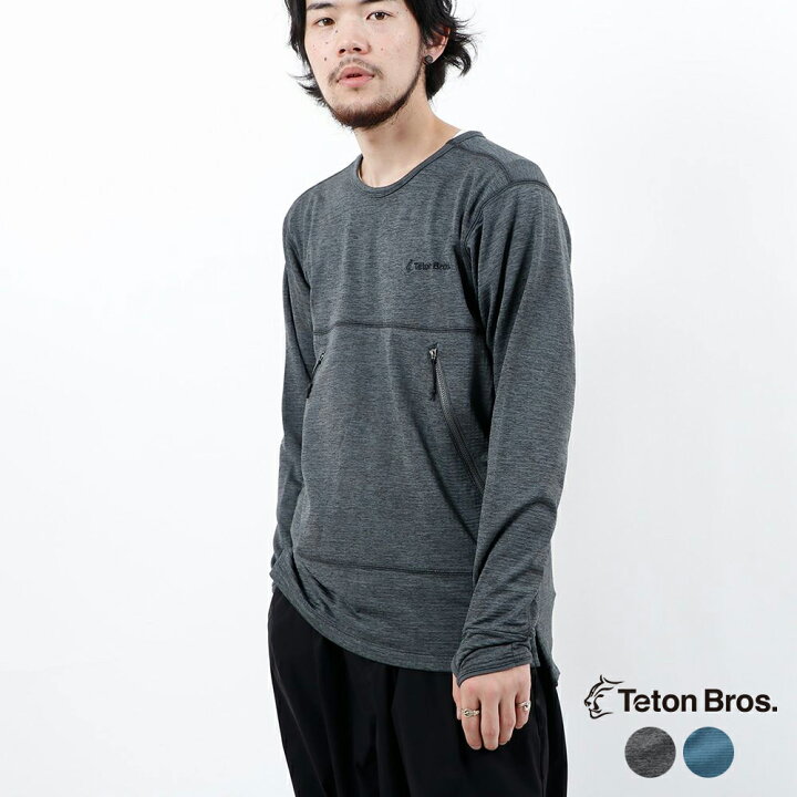 楽天市場】ティートンブロス Tシャツ カットソー 長袖 メンズ Teton 