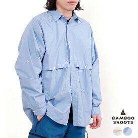 【ポイント10倍 4/20 0:00～23:59】 バンブーシュート シャツ 長袖 メンズ BAMBOO SHOOTS LONG SLEEVE VENTILATION SHIRT ロングスリーブベンチレーションシャツ 正規取扱品