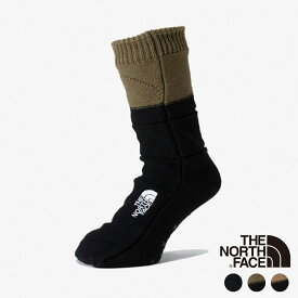 【ポイント10倍 5/30 0:00～23:59】 ザ ノースフェイス クルーソックス メンズ THE NORTH FACE Nuptse Bootie Socks ヌプシブーティーソックス GNNN82233 正規取扱品