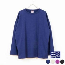 【ポイント10倍 4/20 0:00～23:59】 ワラワラスポーツ スウェット トレーナー レディース WALLA WALLA SPORT WS BIG CREW SWEAT SHIRTS ウィメンズ ビッグクルースウェットシャツ 130045-SR 正規取扱品