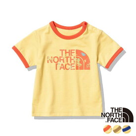 【SALE30%OFF】 ザ ノースフェイス Tシャツ カットソー ベビー THE NORTH FACE B S/S Southern Life Ringer Tee ショートスリーブサザンライフリンガーティー NTB32347 正規取扱品 【返品交換不可】