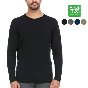 �}�C�i�X�T�[�e�B�X���[ �A���_�[�E�F�A �C���i�[ �����Y MINUS33 MERINO WOOL L/S CREW MW M's (Chocorua) �����m�E�[�� L/S�N���[ �~�b�h�E�F�C�g �����Y (�`���R���A) 705 MIDWEIGHT �~�b�h�E�F�C�g ���K�戵