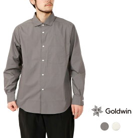 【ポイント10倍 5/25 0:00～5/27 1:59】 ゴールドウイン シャツ 長袖 メンズ レディース Goldwin Comfortable Shirt コンフォータブルシャツ GL54138 正規取扱品