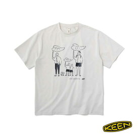 【ポイント10倍 6/4 20:00～6/6 1:59】 キーン Tシャツ カットソー 半袖 メンズ レディース KEEN US4 HARVEST UMBRELLA TEE アスフォー ハーベストアンブレラティー 1029337 正規取扱品