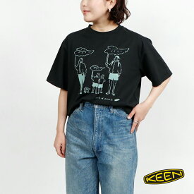 【ポイント10倍 4/24 20:00～4/27 9:59】 キーン Tシャツ カットソー 半袖 メンズ レディース KEEN US4 HARVEST UMBRELLA TEE アスフォー ハーベストアンブレラティー 1029338 正規取扱品