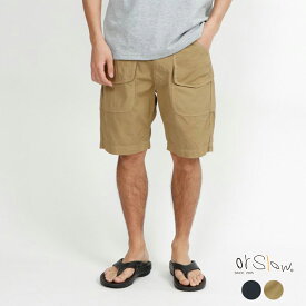 【ポイント10倍 4/24 20:00～4/27 9:59】 オアスロウ ショートパンツ ハーフパンツ メンズ or Slow UTILITY WORK SHORTS ユーティリティワークショーツ 01-7023 正規取扱品