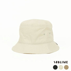 【ポイント10倍 5/25 0:00～5/27 1:59】 サブライム バケットハット 帽子 メンズ レディース SUBLIME NYLON HAT SORA別注 ナイロンハット SORA別注 4432305-SBS2-SR 正規取扱品