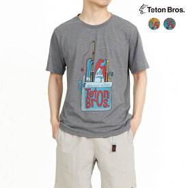 ティートンブロス Tシャツ カットソー 半袖 メンズ Teton Bros. TB SARDINES TEE TBサーディンティー TB241-82 正規取扱品