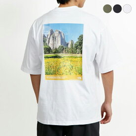 ザ ノースフェイス Tシャツ カットソー 半袖 メンズ レディース THE NORTH FACE S/S Yosemite Scenery Tee ショートスリーブヨセミテシーナリーティー NT32436 正規取扱品