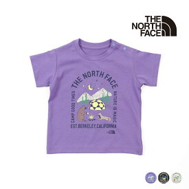 ザ ノースフェイス Tシャツ カットソー ベビー THE NORTH FACE B S/S Luminous Camp Graphic Tee ショートスリーブルミナスキャンプグラフィックティー NTB32472 正規取扱品