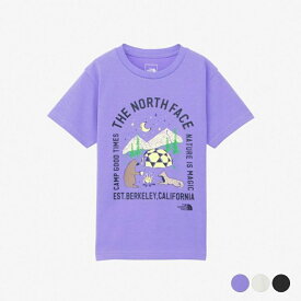 ザ ノースフェイス Tシャツ キッズ THE NORTH FACE S/S Luminous Camp Graphic Tee ショートスリーブルミナスキャンプグラフィックティー NTJ32434 正規取扱品