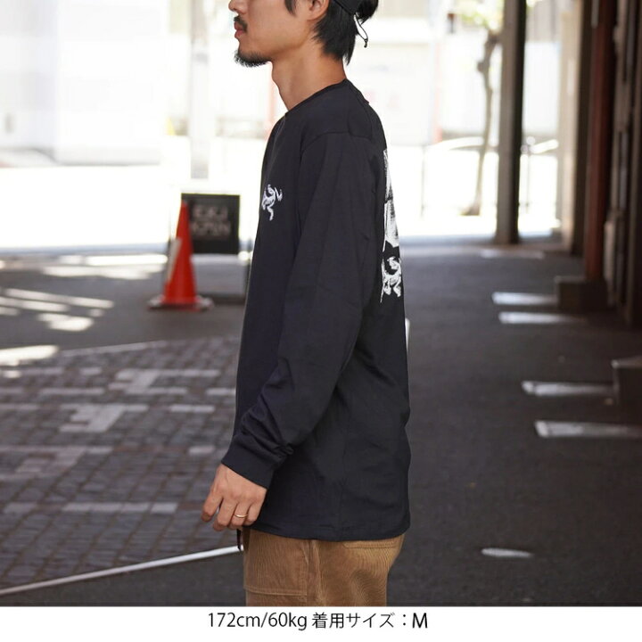 楽天市場】アークテリクス Tシャツ カットソー 長袖 メンズ ARC