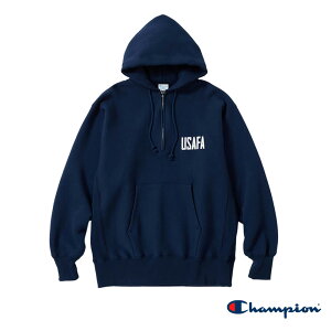 �y�|�C���g10�{ 1/28 18:00�`1/29 1:59�z �`�����s�I�� �X�E�F�b�g �g���[�i�[ �����Y Champion REVERSE WEAVE HALF ZIP HOODED SWEATSHIRT USAFA ���o�[�X�E�B�[�u �n�[�t�W�b�v�t�[�f�b�h�X�E�F�b�g�V���c C3-A119 